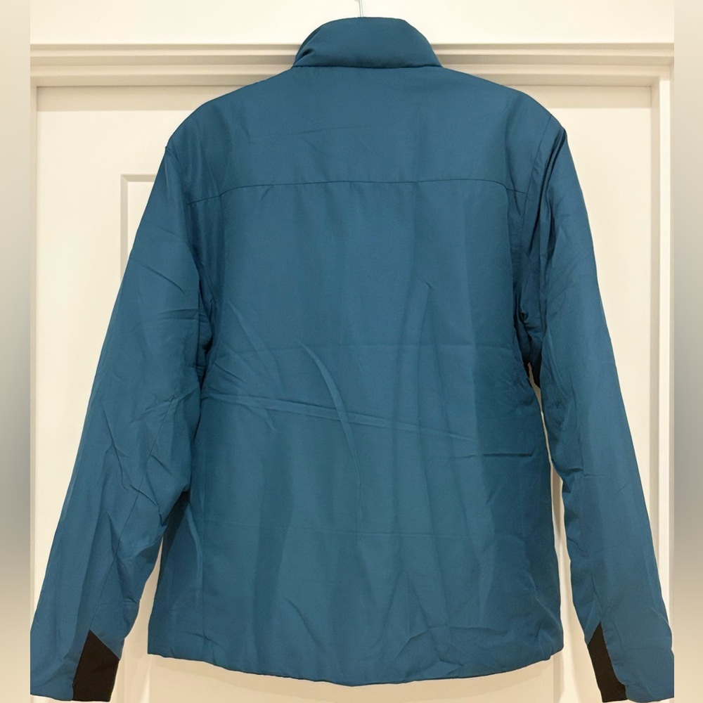 NWT [Mark Russo] Teal Insulated Full-Zip Outdoor Coat Jacket Women’s Medium - Picture 7 of 11